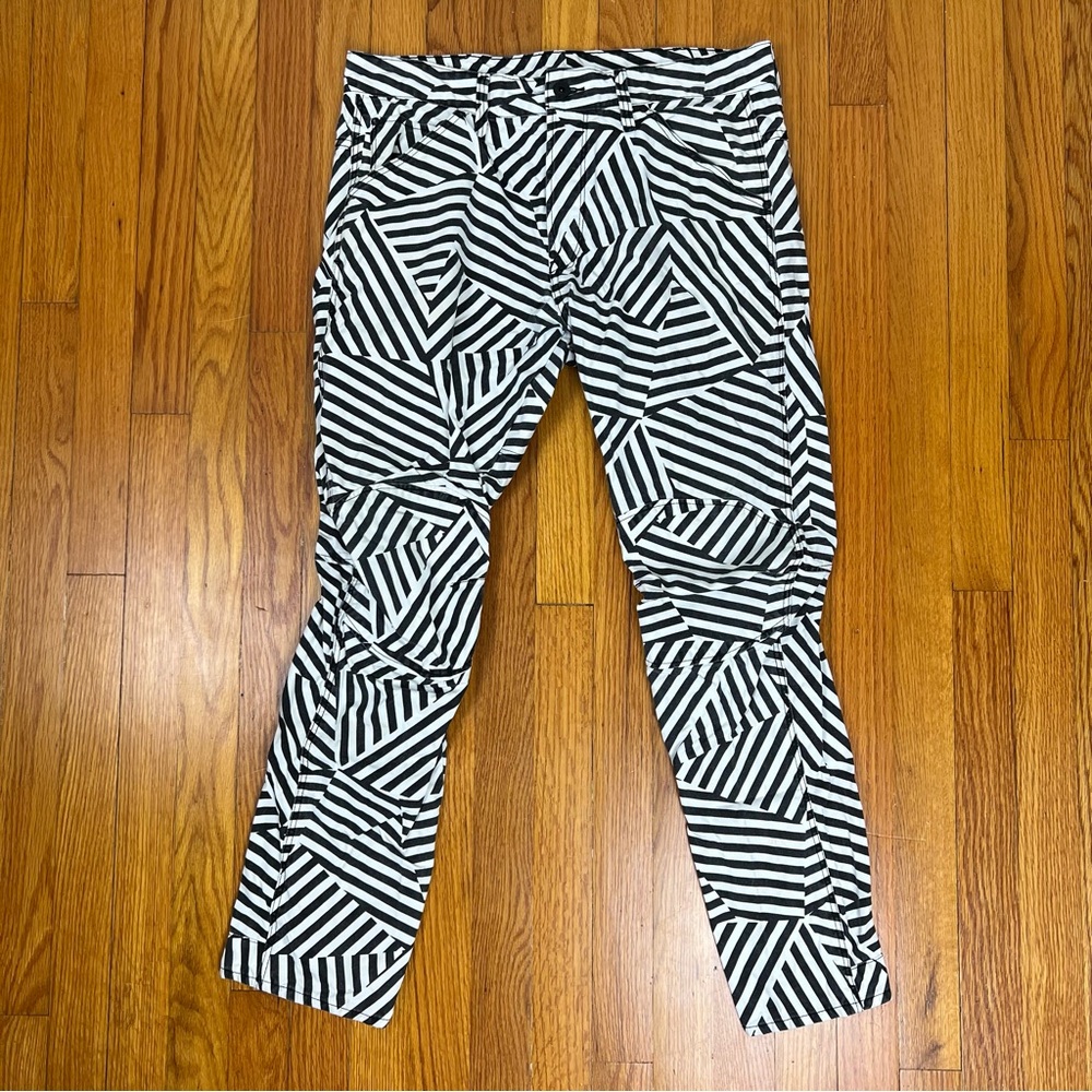 Men's G-Star Raw Elwood X25 5622 Tapered W32 L30 Dazzle Geometric Pharrell